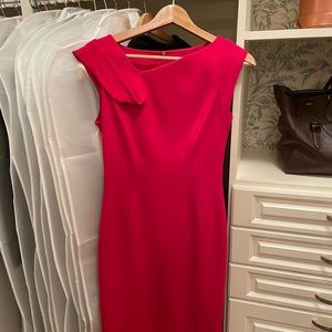 Red Karen Millen dress